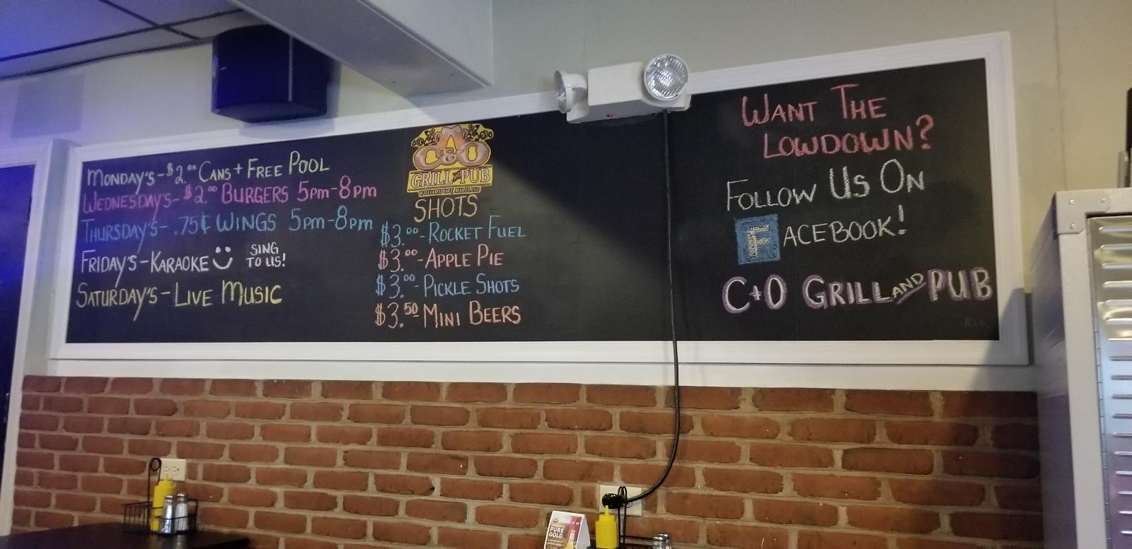 C&O grill and pub